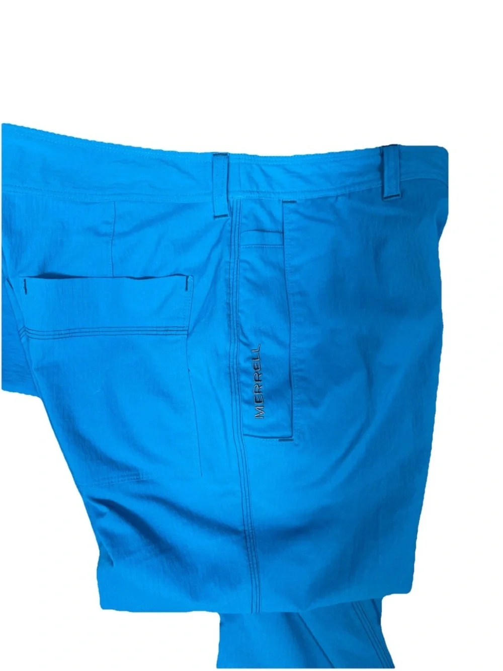 Merrell Select Wick Rain Hiking Pants Mens Nylon Stretch Pockets Size 32 Blue